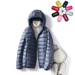 Light Down Jacket Women Inner Cloth Autumn Winter Slim Short Stand hooded Warm White Duck Down Coat Women Outerwear Plus Size
