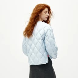 Semir Women Down Jacket Water Repellent Lightweight Build 90 Percent Down Fill Crew Neck Loose Fit 2026 Winter Clean Design