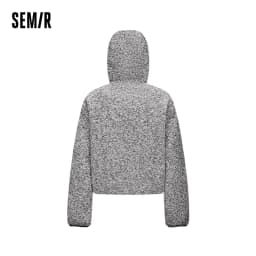 Semir Women Down Jacket Hooded 90 Percent Down Fill Lightweight Loose Fit Modern Style 2026 New Winter Daily Wear