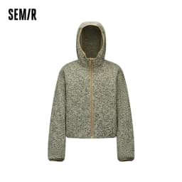 Semir Women Down Jacket Hooded 90 Percent Down Fill Lightweight Loose Fit Modern Style 2026 New Winter Daily Wear