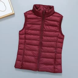 2026 White Duck Down Jacket Women Vest Autumn Winter Sleeveless Waistcoat Warm Lightweight Puffer Jacket Female Tops Outwear