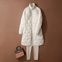 Ultra-Thin Quilted Jacket Women's V-Neck Long Sleeve Lightweight Padded Coat Spring Autumn Fashion Casual Straight Cut Coat