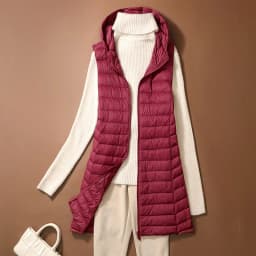SEDUTMO Ultra Light Thin Duck Down Vest Women Winter Long hooded Jackets Slim Waistcoat Autumn Casual Basic Parkas ED2067