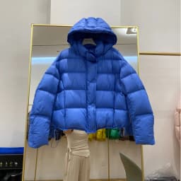 Lagabogy 2026 New Autumn Winter White Duck Down Jackets For Women Solid Thick Warm Loose Parkas Female Hooded Zipper Puffer Coat