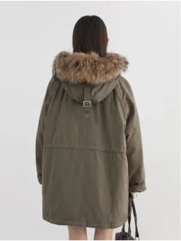 CHIC VEN Women Down Coats Loose Casual 90 White Duck Down Workwear Down Jacket Hooded Female Overcoat Autumn Winter 2024