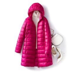 0-10℃ Women Winter Coat Hat Detachable Autumn Ultralight Duck Down Jacket for Women Slim Puffer Jacket Windproof Long Down Coat