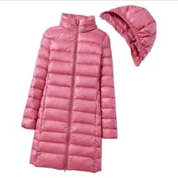 0-10℃ Women Winter Coat Hat Detachable Autumn Ultralight Duck Down Jacket for Women Slim Puffer Jacket Windproof Long Down Coat
