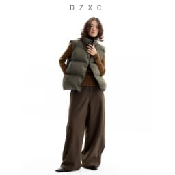 Reversible~Vintage Plaid down Vest, New Style for Women in Winter 2026