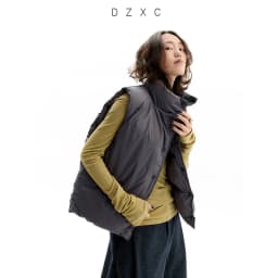 Reversible~Vintage Plaid down Vest, New Style for Women in Winter 2026