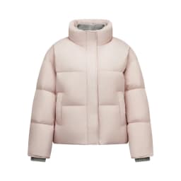 Semir Women Down Jacket Water Repellent 90 Percent Down Fill Layered Look Loose Fit Puffer Shape 2026 Winter Warm Insulation