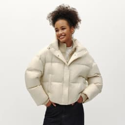Semir Women Down Jacket Water Repellent 90 Percent Down Fill Layered Look Loose Fit Puffer Shape 2026 Winter Warm Insulation
