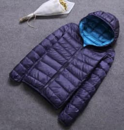 SEDUTMO Winter Duck Down Coat Women Hooded Two Side Wear Jackets Ultra Light Coat Spring Puffer Jacket ED616