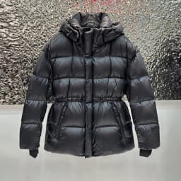 Janveny 2025 New Winter High Waisted 90% White Duck Down Coat Women Hooded Loose Thickened Warm Black Extreme Cold Puffer Jacket