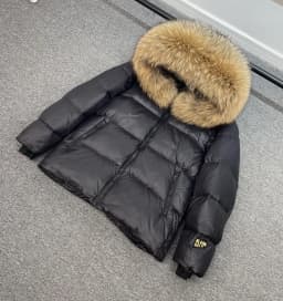 Luxury Big Natural Raccoon Fur Hooded For Women And Man Winter 90% White Duck Down Jacket Short Puffer Fluffy Coat Female Parka