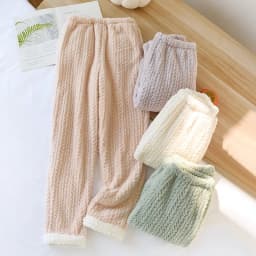 2026 Autumn/Winter New Women's Sleeping Pants With Velvet And Thickened Flannel Pants For Warm Home Sleeping Pants Ladies