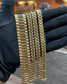 10MM -15.5MM LUXURY METAL ID BRACELET PREMIUM OYSTER STYLE BAND PERSONALIZED ENGRAVING BRACELETS GIFT FOR HIM
