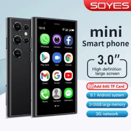 SOYES S23 Pro & Mini 24 Mini Smartphones Android 8.1 Dual SIM 3.0'' HD 1000mAh Battery WIFI Bluetooth 3G Small Mobile Phone