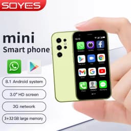 SOYES S23 Pro & Mini 24 Mini Smartphones Android 8.1 Dual SIM 3.0'' HD 1000mAh Battery WIFI Bluetooth 3G Small Mobile Phone