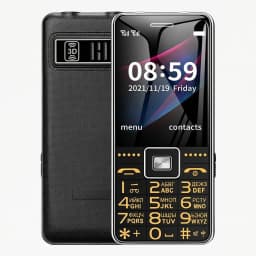 GSM 2G BAR Phone G600 Dual SIM Card 6800mAh Battery SOS Big Key 2.4Inch Screen Mobile Cellphone For Old Man Woman MP3 Recoder
