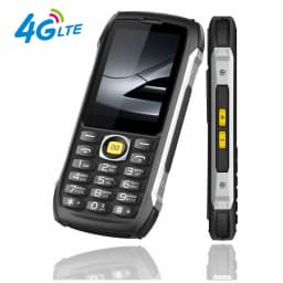 EAOR 4G LTE Waterproof Rugged Big Battery Power Bank Feature Keypad 2.8 IPS Display Volume Side Key SOS Flashlight Mobile Phone