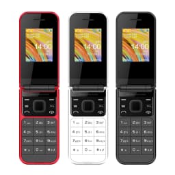 UNIWA F2720 2G Flip Feature Phone 1.77Inch Big Push-Button for Senior Elderly 600mAh Wireless Radio Clamshell Cheap Keypad Phone