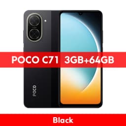 POCO C71 Smartphone Global Version 64GB/128GB UNISOC T7250 120Hz 6.88'' display 32MP AI dual camera 15W fast charging 5200mAh