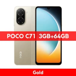 POCO C71 Smartphone Global Version 64GB/128GB UNISOC T7250 120Hz 6.88'' display 32MP AI dual camera 15W fast charging 5200mAh