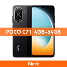 POCO C71 Smartphone Global Version 64GB/128GB UNISOC T7250 120Hz 6.88'' display 32MP AI dual camera 15W fast charging 5200mAh