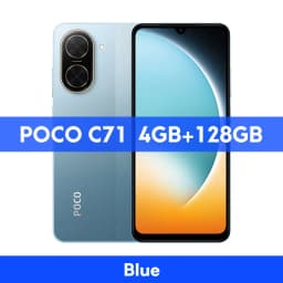 POCO C71 Smartphone Global Version 64GB/128GB UNISOC T7250 120Hz 6.88'' display 32MP AI dual camera 15W fast charging 5200mAh