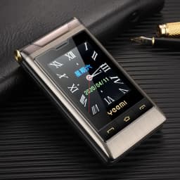 YeeMI G10 4G Flip Phone 2.4/2.8 Inch Dual Display Feature Mobile Phones 1800mAh Battery Big Keyboard Big Voice For Elderly SOS
