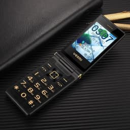 YeeMI G10 4G Flip Phone 2.4/2.8 Inch Dual Display Feature Mobile Phones 1800mAh Battery Big Keyboard Big Voice For Elderly SOS