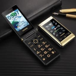YeeMI G10 4G Flip Phone 2.4/2.8 Inch Dual Display Feature Mobile Phones 1800mAh Battery Big Keyboard Big Voice For Elderly SOS
