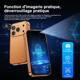 SERVO 17SE MINI 3G Tiny Smartphone Android System Play Store 2GB+16GB WhatsAPP GPS WiFi Dual SIM Card 3.0" Small Smart Cellphone