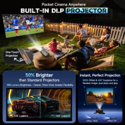 Ulefone Armor 34 Pro+ 5G AI Rugged Smartphone 25500mAh Built-in Projector Up to 32GB+512GB ROM 120Hz 6.95" Mobile Phone NFC