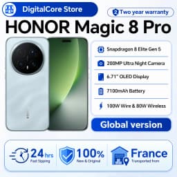Honor Magic 8 Pro 5g Smartphone Global Version Snapdragon 8 Elite Gen 5 200Mp Aimage 7100Mah 100W 6.71'' Oled Nfc Esim Honor Phone