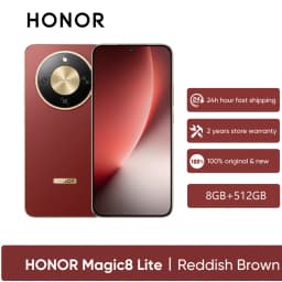 New Honor Magic8 Lite Eu Version 2026 5g Smartphone Android Mobile Phones Amoled Snapdragon 6 Gen 4 7500Mah 108Mp Ois Ai Camera