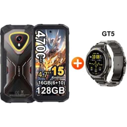 [Ship From Poland] Cubot KingKong Mini 4 Mini Rugged Smartphone 4.7-Inch 90Hz Display 4700mAh 6GB+128GB NFC 48MP Android 15