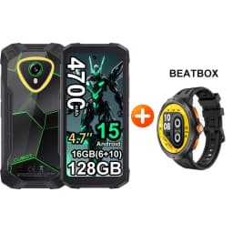 [Ship From Poland] Cubot KingKong Mini 4 Mini Rugged Smartphone 4.7-Inch 90Hz Display 4700mAh 6GB+128GB NFC 48MP Android 15