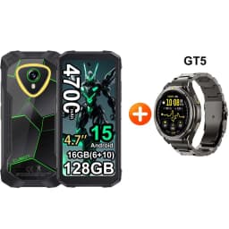 [Ship From Poland] Cubot KingKong Mini 4 Mini Rugged Smartphone 4.7-Inch 90Hz Display 4700mAh 6GB+128GB NFC 48MP Android 15
