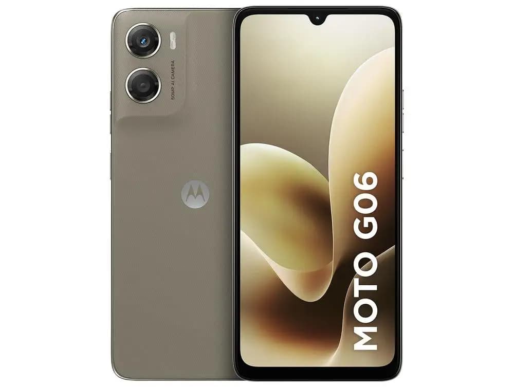 Motorola Moto G06 Smartphone 256Gb 4Gb Ram Beige 6.9" Silent 50Mp + Selfie 8Mp