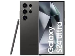 Samsung Galaxy S24 Ultra 6.8\" Galaxy Ai 256Gb Titanium Black 5g 12Gb Ram Mute Quad Camera 200Mp + Selfie 12Mp 5000Mah