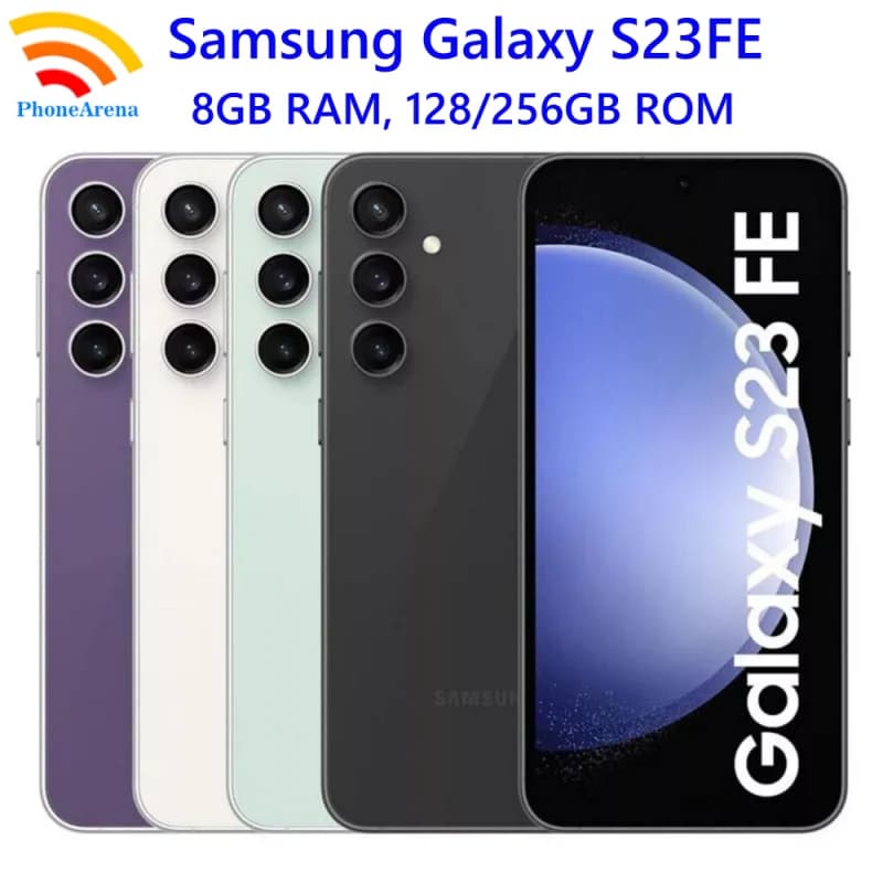 Samsung Galaxy S23 FE 5G S711U1 S711B S7110 S711N 6.4" AMOLED 8GB 128/256GB Snapdragon NFC Original Unlocked Android Cell Phone