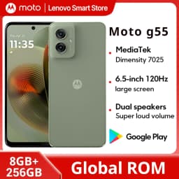 Motorola MOTO G55 Smartphone Original Global ROM 6.5-inch 120Hz Display 256GB MediaTek Dimensity 7025 50MP Cellphone