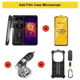 Ulefone Armor 28 Ultra 5G Thermal Imaging Rugged Phone 16GB+1TB Smartphone Android 14 AMOLED 6.67" Dimensity 9300+ 64MP 120W