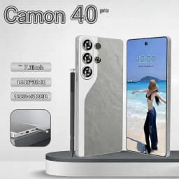 New Camon 40 Pro Global Edition Smartphone 7.3" Display, 8000mAh Battery, Dual SIM Supported.with Googl