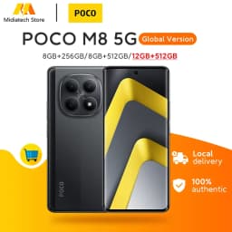 Global Version Poco M8 5g 512Gb 256Gb Smartphone Snapdragon 6 Gen 3 6.77" Amoled Display 50Mp Camera 5520Mah Battery 45W Poco Cellphone