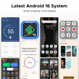 DOOGEE S200 X 5G Rugged Phone 48GB 512GB 6.72" FHD+ 120Hz MTK Dimensity 7050 10100mAh Battery Android 16 NFC Smartphone