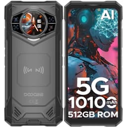 DOOGEE S200 X 5G Rugged Phone 48GB 512GB 6.72" FHD+ 120Hz MTK Dimensity 7050 10100mAh Battery Android 16 NFC Smartphone