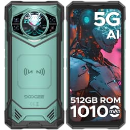 DOOGEE S200 X 5G Rugged Phone 48GB 512GB 6.72" FHD+ 120Hz MTK Dimensity 7050 10100mAh Battery Android 16 NFC Smartphone