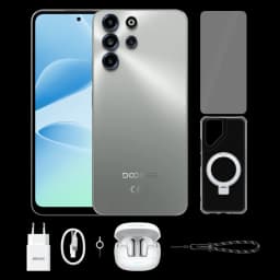 World Premiere DOOGEE B10 Pro Smartphone 64GB+256GB 6.63” FHD 120Hz Display IP68 / IP69K Helio G100 7600mAh Battery Android 16